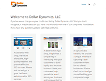 Tablet Screenshot of dollardynamics.com